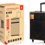 NDR Partyspeaker outdoor with pull rod speaker  B-Q12  12  inch 40W  NDR AUDIO NDR SPEAKER