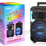 NDR Partyspeaker outdoor with pull rod speaker brand JBR-006  8  inch 10W  NDR AUDIO NDR SPEAKER