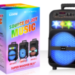 NDR Partyspeaker outdoor with pull rod speaker brand JBR-007  8  inch 10W  NDR AUDIO NDR SPEAKER