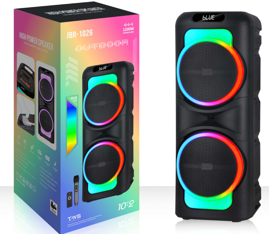 JBR-1026 NDR Partyspeaker outdoor speaker brand JBR-1026 2*10 inch 50W NDR AUDIO NDR SPEAKER - Image 1