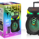 NDR Partyspeaker outdoor  speaker with pull rod  brand  JBR-1503    15 inch  20W  NDR AUDIO NDR SPEAKER