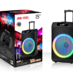 NDR Partyspeaker outdoor  speaker with pull rod  brand  JBR-1505    15 inch  20W  NDR AUDIO NDR SPEAKER