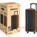 NDR Partyspeaker outdoor  speaker with  pull rod  brand   JBR-8808    2*8 inch  50W  NDR AUDIO NDR SPEAKER