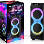 NDR Partyspeaker outdoor  speaker with  pull rod  brand   JBR-8820    2*8 inch  50W  NDR AUDIO NDR SPEAKER