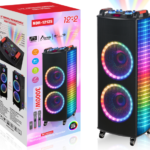 NDR Partyspeaker outdoor  speaker with  pull rod   NDR-1212S   2*12  inch  100W  NDR AUDIO NDR SPEAKER