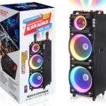 NDR Partyspeaker outdoor  speaker with  pull rod  NDR-1526  2*15inch   100W  NDR AUDIO NDR SPEAKER