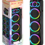 NDR Partyspeaker outdoor  speaker with  pull rod   NDR-3270    3*12  inch   120W  NDR AUDIO NDR SPEAKER