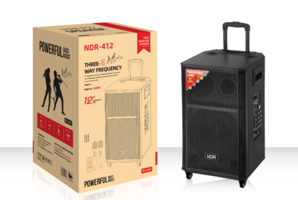 NDR Partyspeaker outdoor  speaker with  pull rod    NDR-412   12  inch  100W  NDR AUDIO NDR SPEAKER