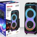 NDR Partyspeaker outdoor  speaker with  pull rod   NDR-616   2*6.5  inch  40W  NDR AUDIO NDR SPEAKER
