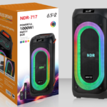 NDR Partyspeaker outdoor  speaker with  pull rod   NDR-717   2*6.5  inch  40W  NDR AUDIO NDR SPEAKER