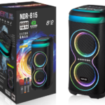 NDR Partyspeaker outdoor  speaker with  pull rod   NDR-815  2*8  inch  50W  NDR AUDIO NDR SPEAKER